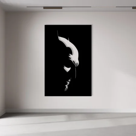 the batman metal wall art