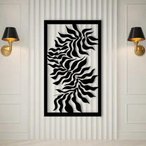 boho veil plant bohemian wall art