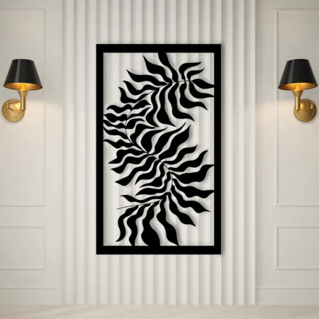 boho veil plant bohemian wall art