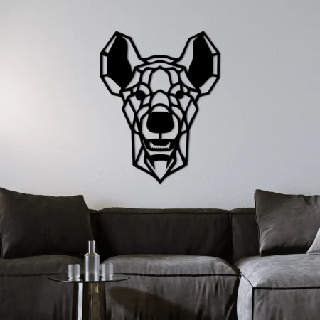 the dog metal decor