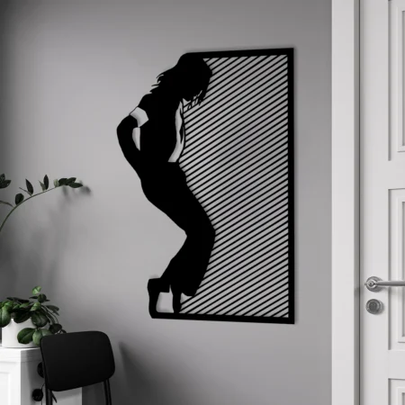 michael jackson metal wall art of the icon