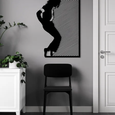 michael jackson metal wall art of the icon