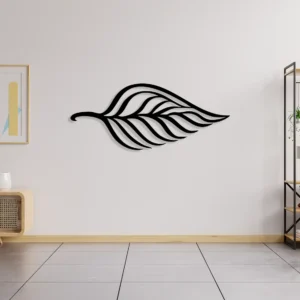 leaf metal wall hanging