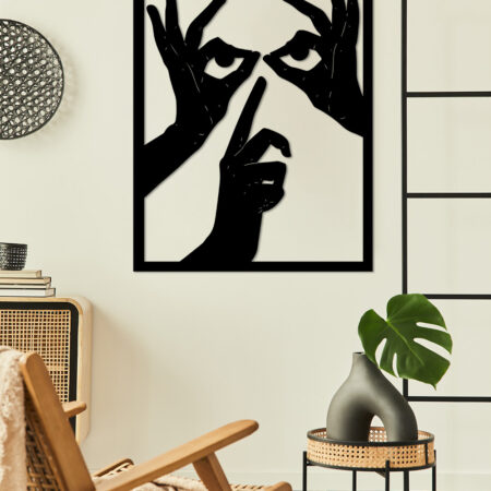 lost metal wall art