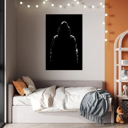 mysterious man metal wall hanging - kuch khaas