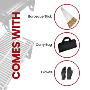 portable barbecue grill kuch khaas metal art home decor pakistan portable barbecue bundle