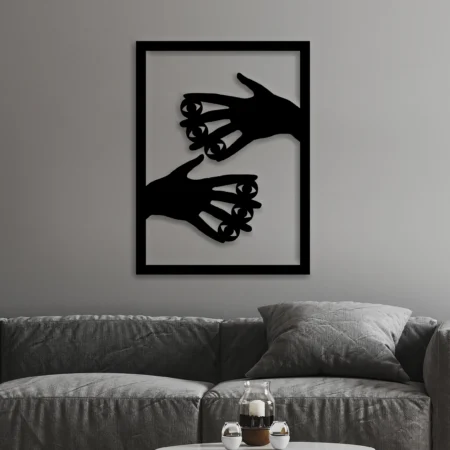 sleight of hand exclusive metal wall hanging metal art