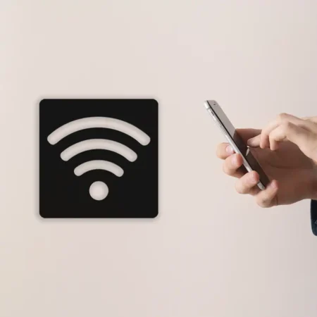 wifi sign metal signage