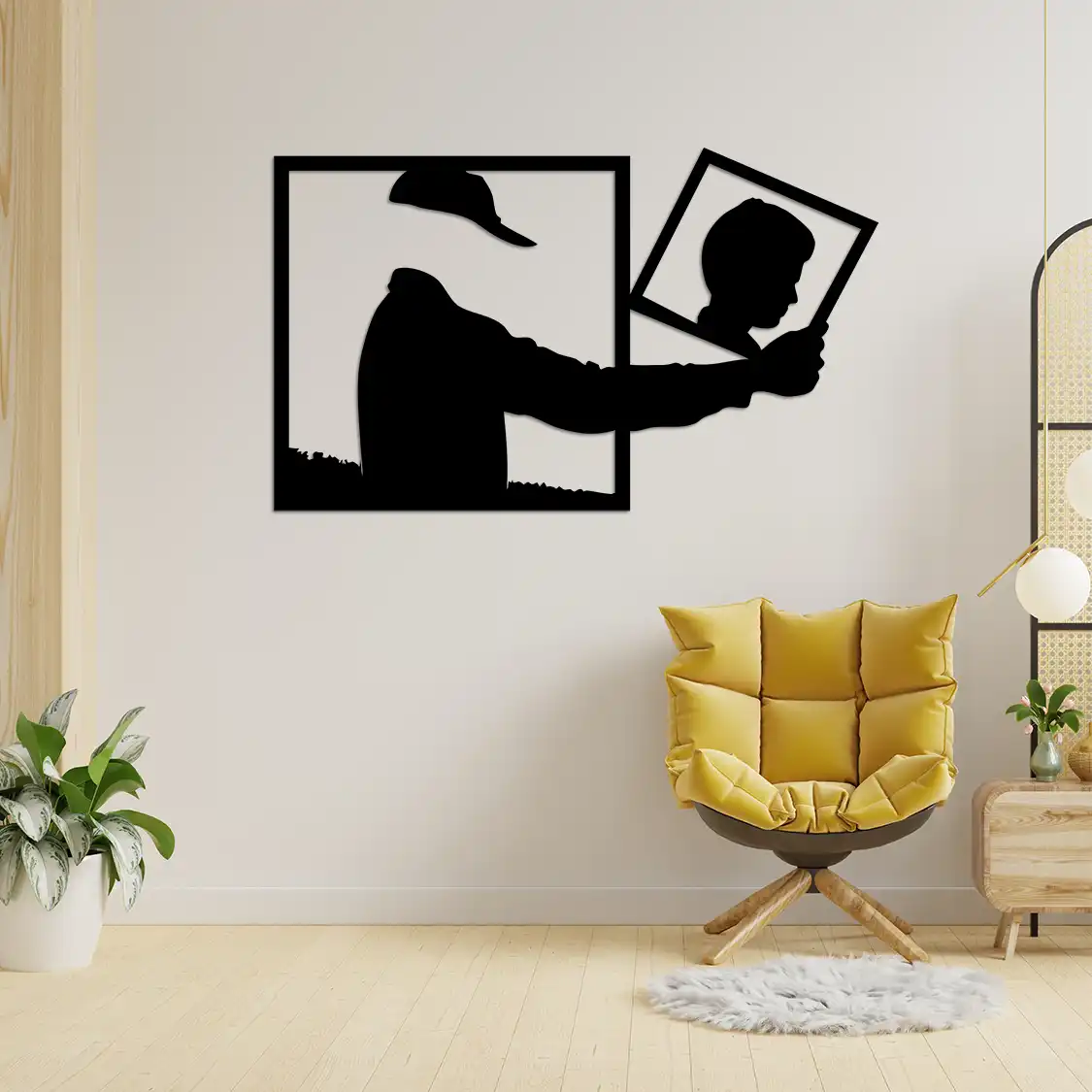 another me creative metal wall art