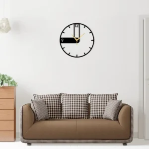 modern wall clock steel art kuch khaas