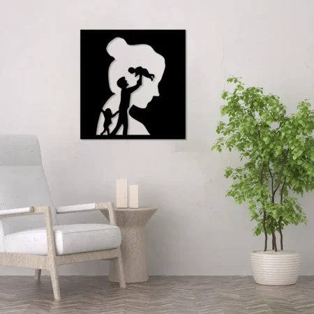 mother metal art decoration