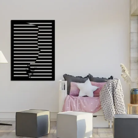 she feminine strength metal wall art - kuch khaas