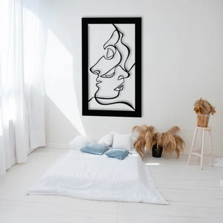Couple Metal Wall Art, Metal Wall Art, Home Decor Pakistan