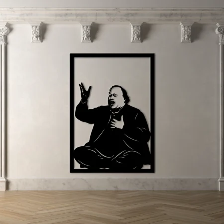 Nusrat Fateh Ali Khan - Kuch Khaas - Metal Wall Art - Metal Art Decor - Best Home Decor in Pakistan