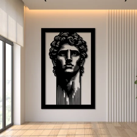 David Metal Wall Art, Metal Wall Art, Metal Art Decor, Home Decor Pakistan