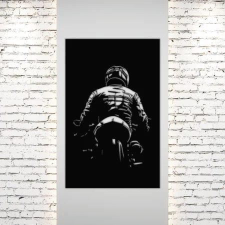 Heavy Rider, Bike Wall Art, Metal Wall Art, Exclusive Home Decor