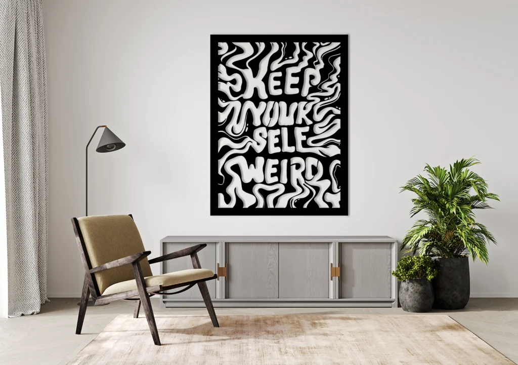 Weird Metal Wall Art - Kuch Khaas - Metal Wall Decor - Best Metal Art in Pakistan - Exclusive Metal Decor
