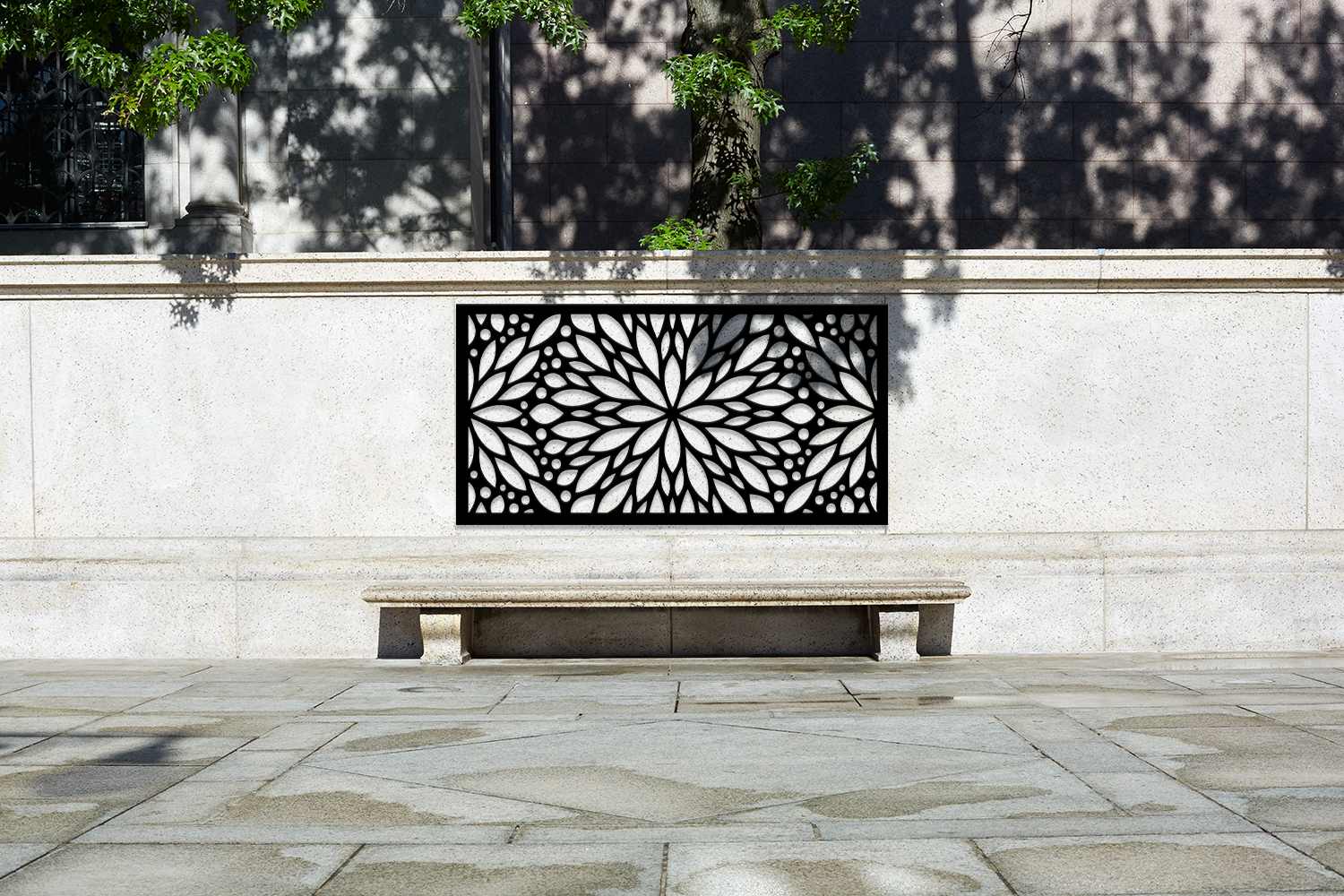 Floral Pattern 2 - Kuch Khaas - Metal Wall Decor - Metal Wall Art - Best Metal Art in Pakistan - Metal Decor - Exclusive Metal Decor