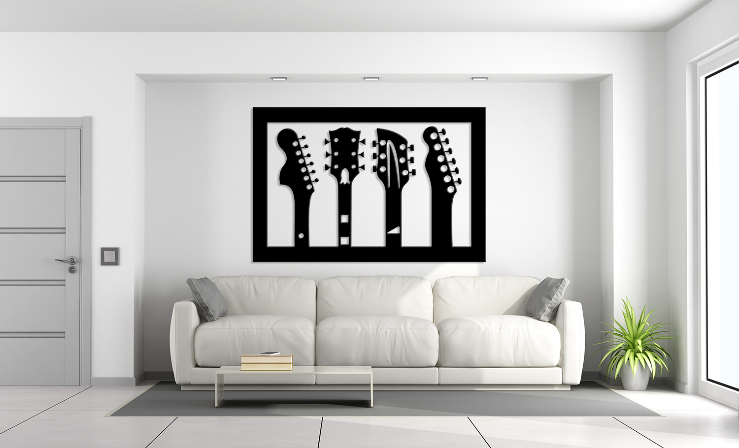 Guitar - Kuch Khaas - Metal Wall Decor - Metal Wall Art - Best Metal Art in Pakistan - Metal Decor - Exclusive Metal Decor