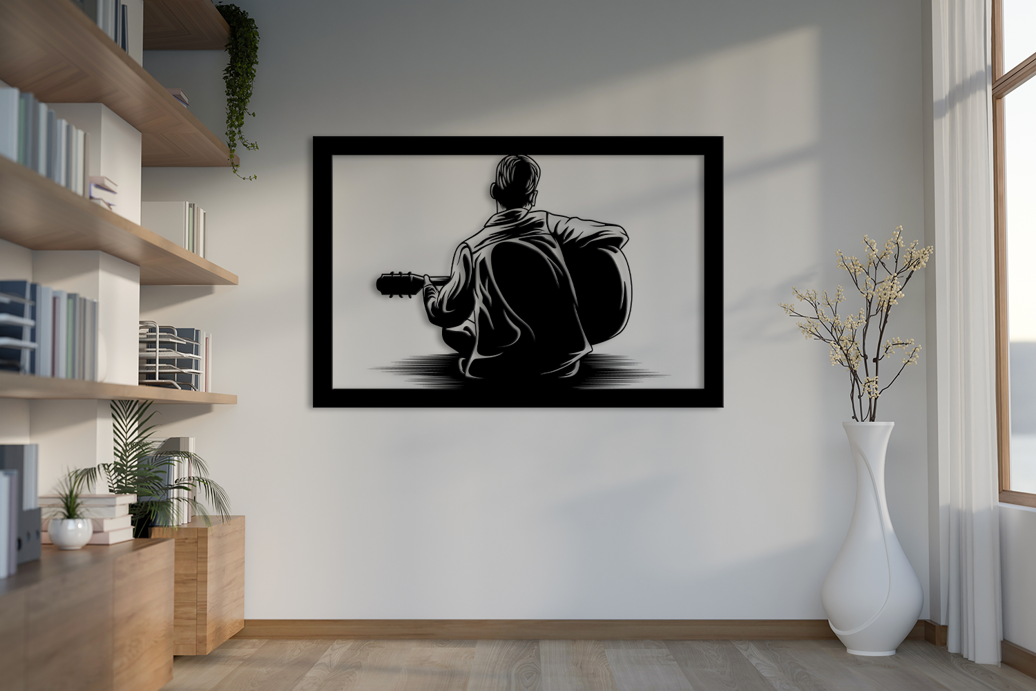 Lost in Music - Kuch Khaas - Metal Wall Decor - Metal Wall Art - Best Metal Art in Pakistan - Metal Decor - Exclusive Metal Decor