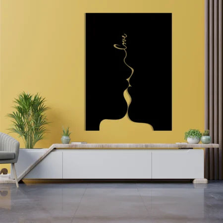 Love - Kuch Khaas - Metal Wall Decor - Metal Wall Art - Best Metal Art in Pakistan - Metal Decor - Exclusive Metal Decor