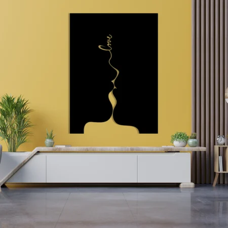 Love Story - Love - Kuch Khaas - Metal Wall Decor - Metal Wall Art - Best Metal Art in Pakistan - Metal Decor - Exclusive Metal Decor