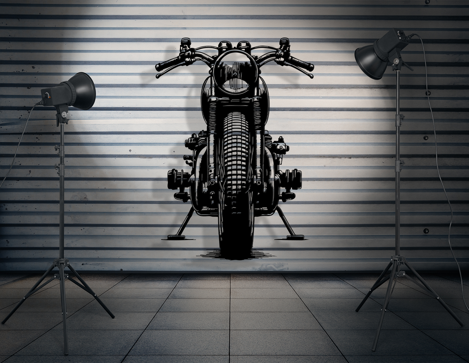 MotorBike - Kuch Khaas - Metal Wall Decor - Metal Wall Art - Best Metal Art in Pakistan - Metal Decor - Exclusive Metal Decor