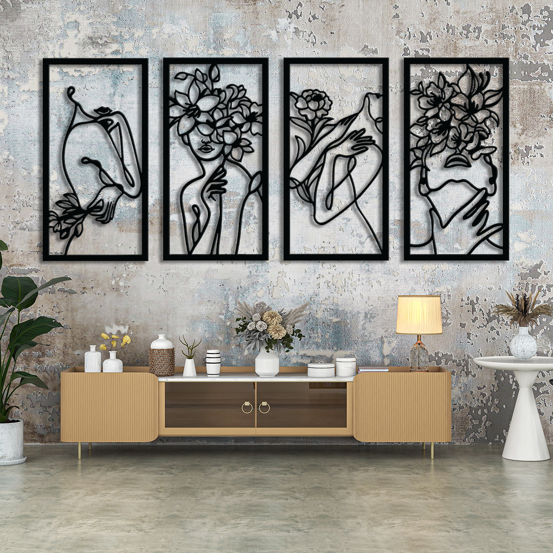 Rhythm of Her - Kuch Khaas - Metal Wall Decor - Metal Wall Art - Best Metal Art in Pakistan - Metal Decor - Exclusive Metal Decor