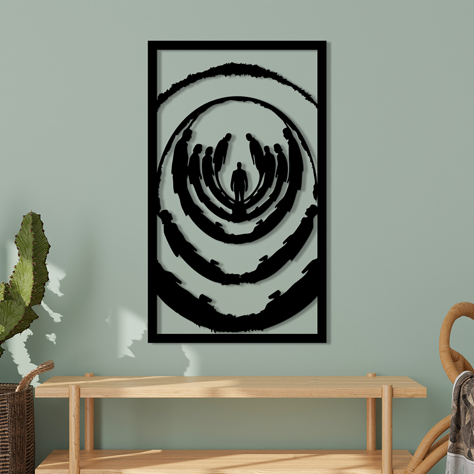 Souls Den Creative Metal Wall Art – Artistic Home Decor